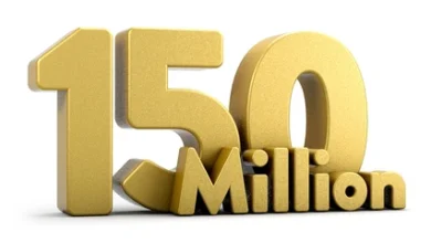 150 Million Won to USD